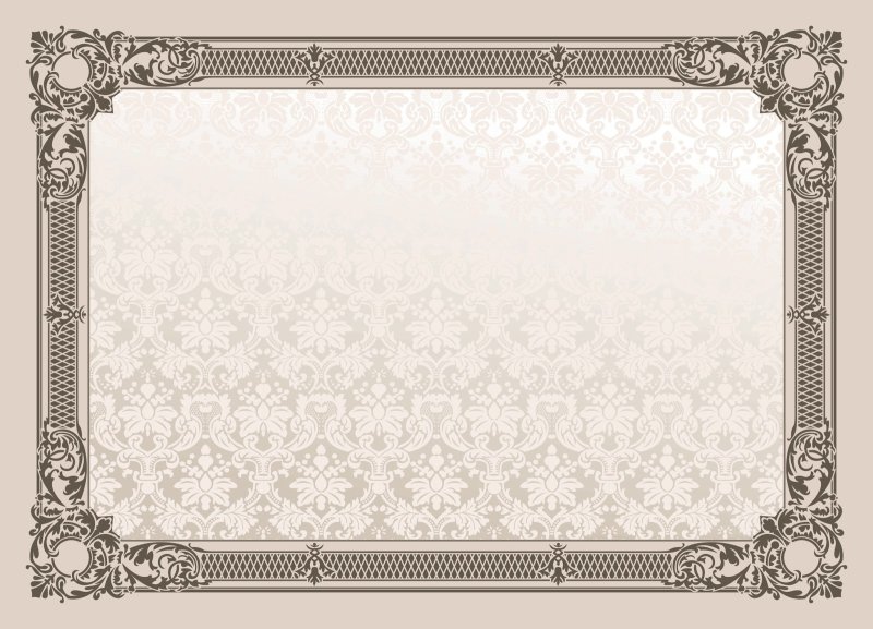 Рамка для сертификата