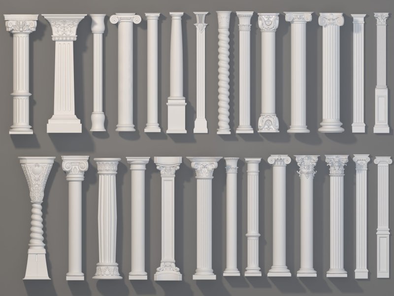 Колонны в архикад