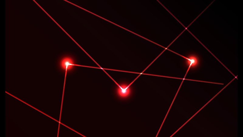 Красный лазер