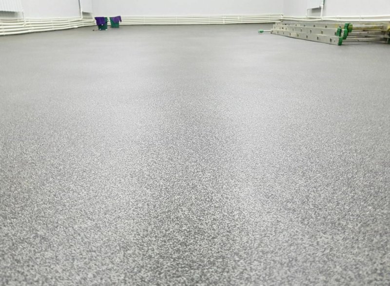 Наливной эпоксидный пол терраццо