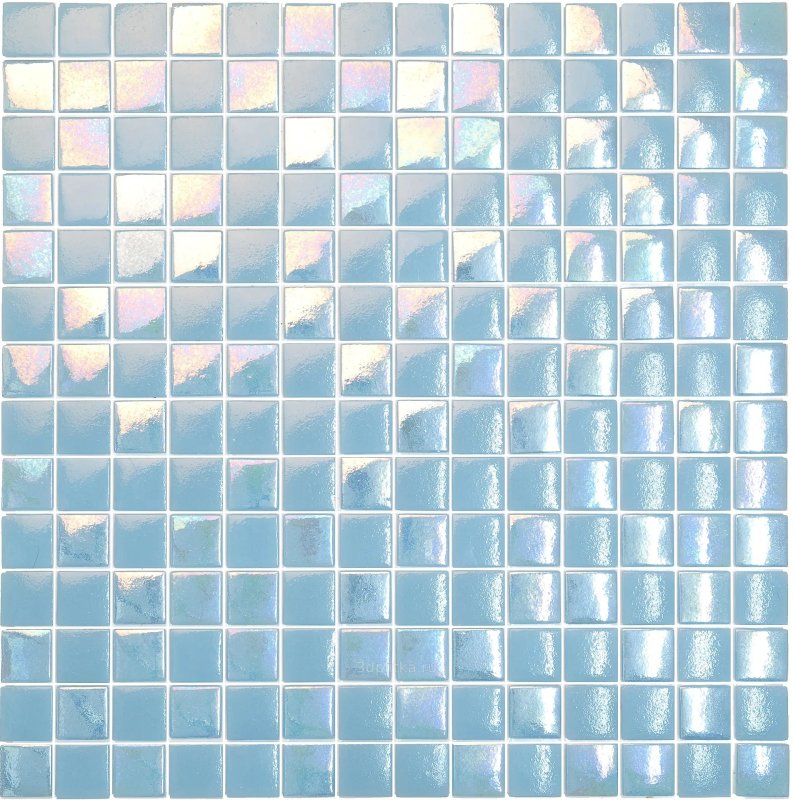 Мозаика голубая