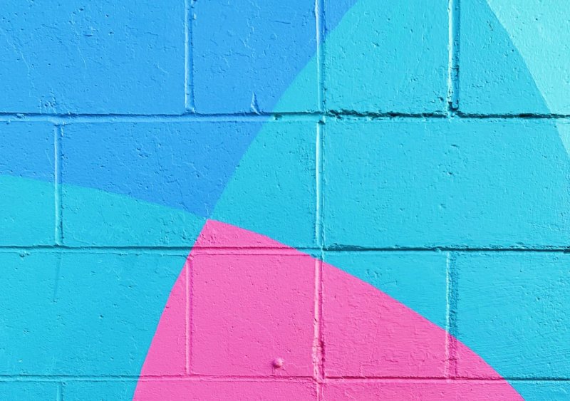 Сине розовый фон