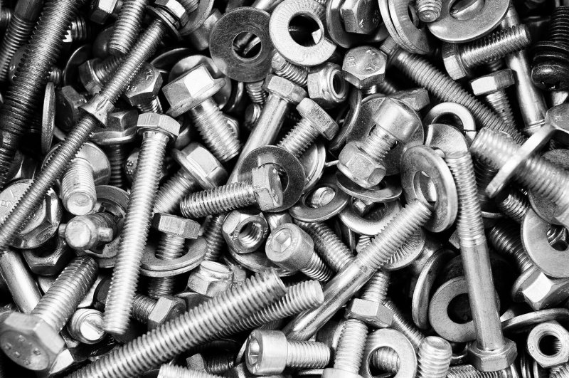 Текстура гайки и болты