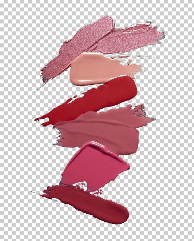 Мазок помады