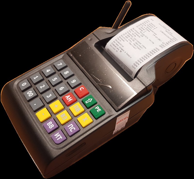 Кассовый аппарат Атол 90ф (с АКБ, без кабеля USB)