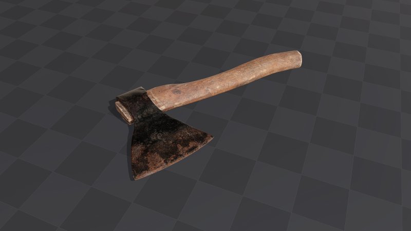 Текстура топора