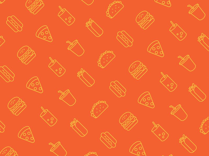 Паттерн еда вектор