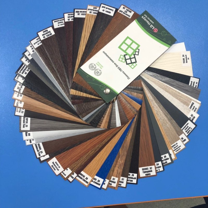 Ламинация ПВХ профиля Ренолит