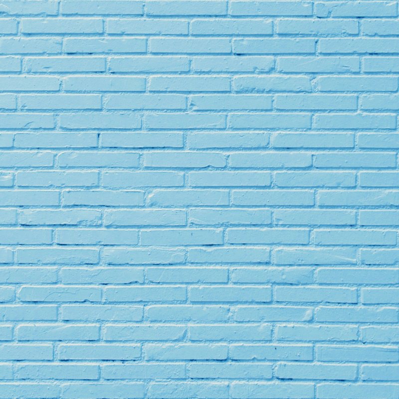 Стена голубой кирпич