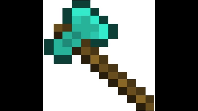 Железный топор майнкрафт