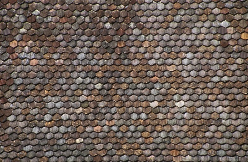 Средневековая глиняная черепица