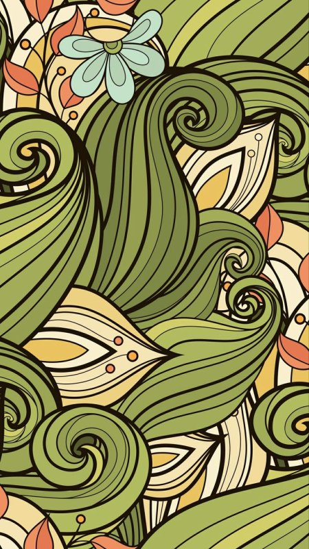 Растительный паттерн