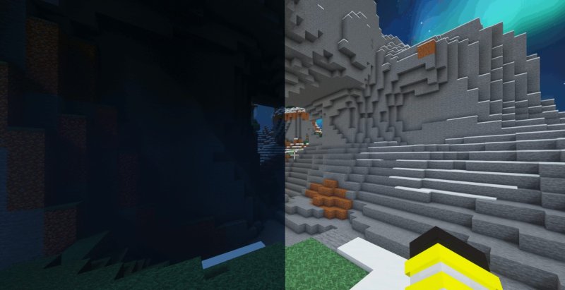 Мод ночное зрение майнкрафт