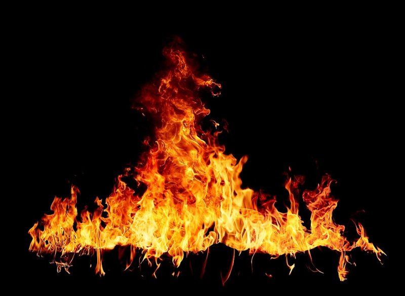 Огонь фон