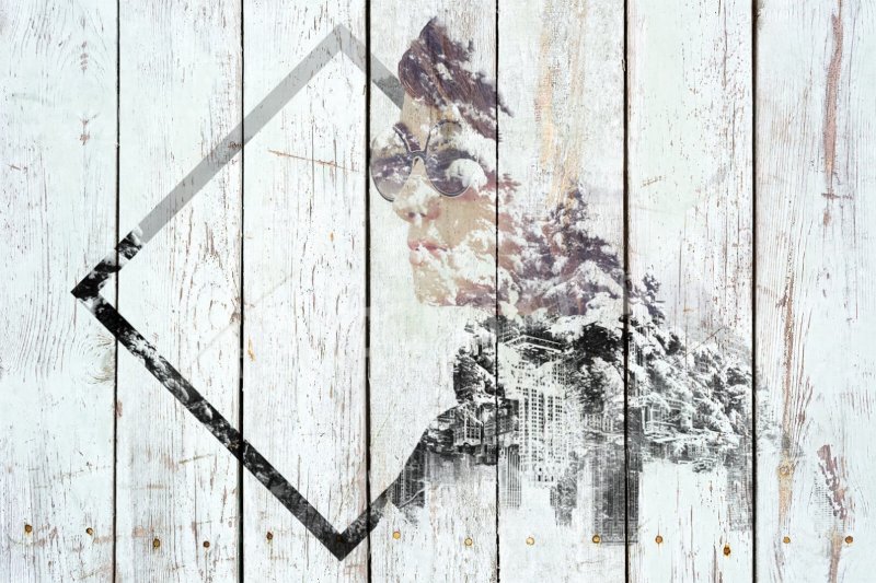 Фон в стиле лофт