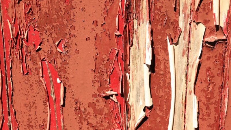 Облупившаяся краска на стене