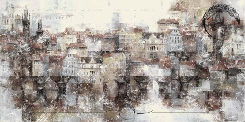 Фрески в стиле лофт