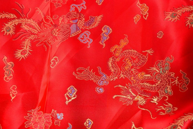 Китайский шелк орнамент