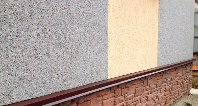 Штукатурка для цоколя с мраморной крошкой Церезит