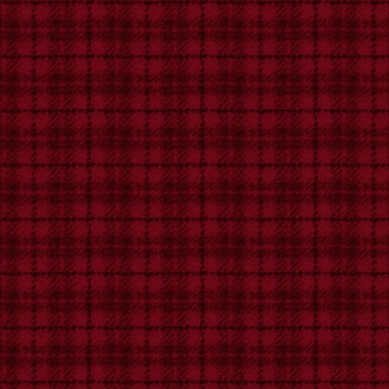 Клетчатая бордовая ткань