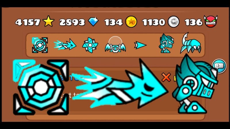 Кораблик из геометридэш текстур паки