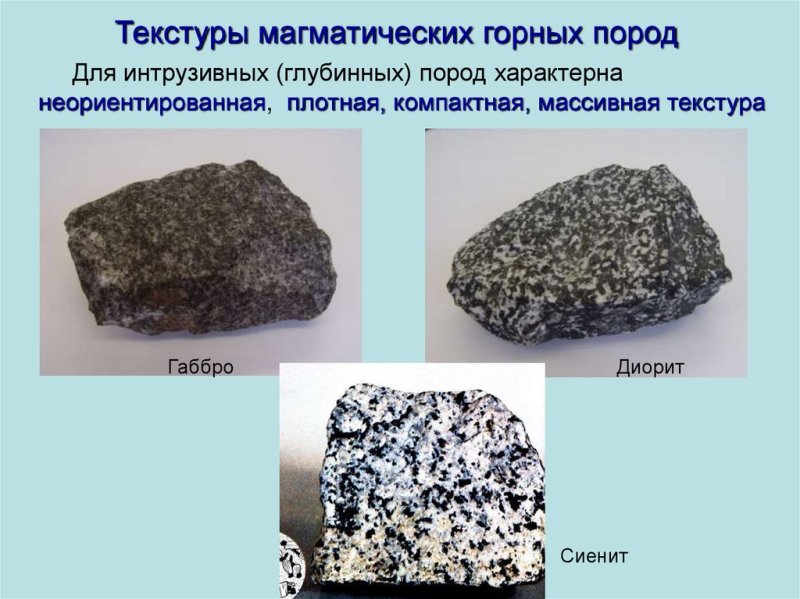 Неполнокристаллическая структура магматических пород