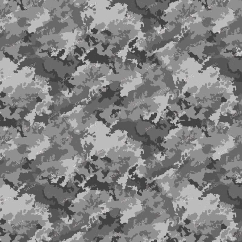 Ткань Black Camo Urban