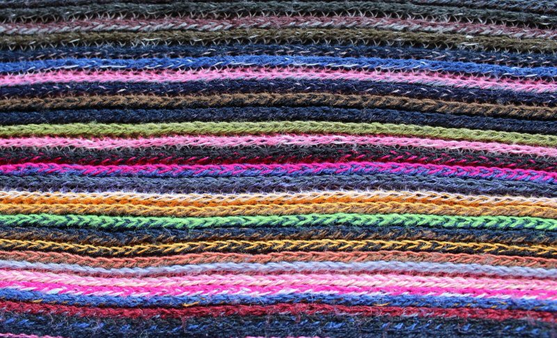 Вязаный шарф текстура