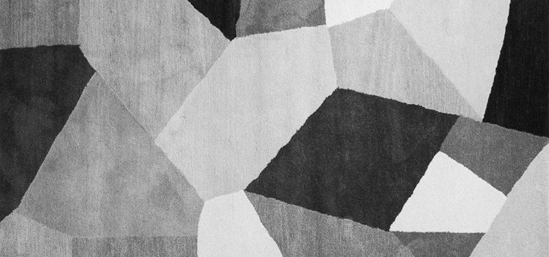 Ковер черно белый текстура