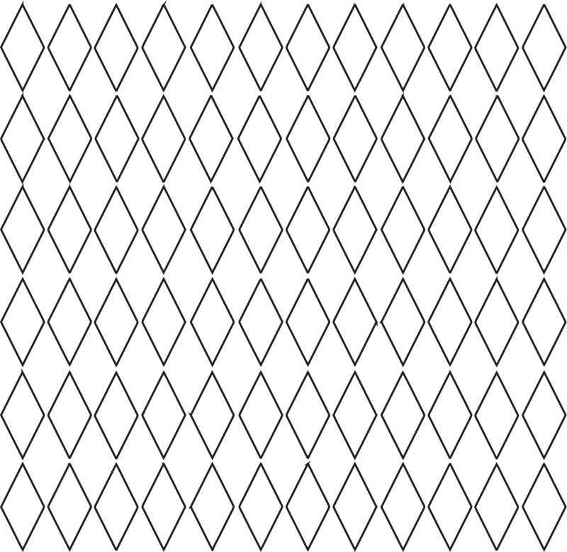 Сетка ромбическая вектор