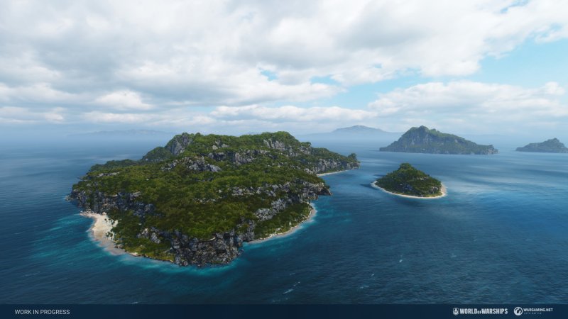 Текстура острова