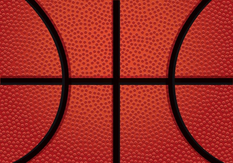 Текстура баскетбольного мяча