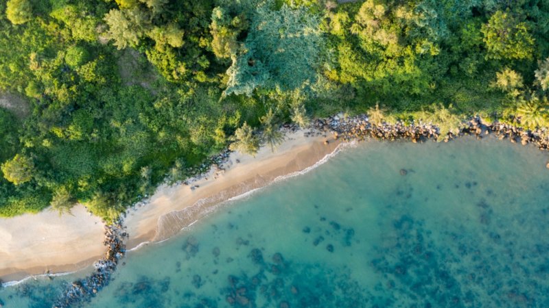 Море вид сверху