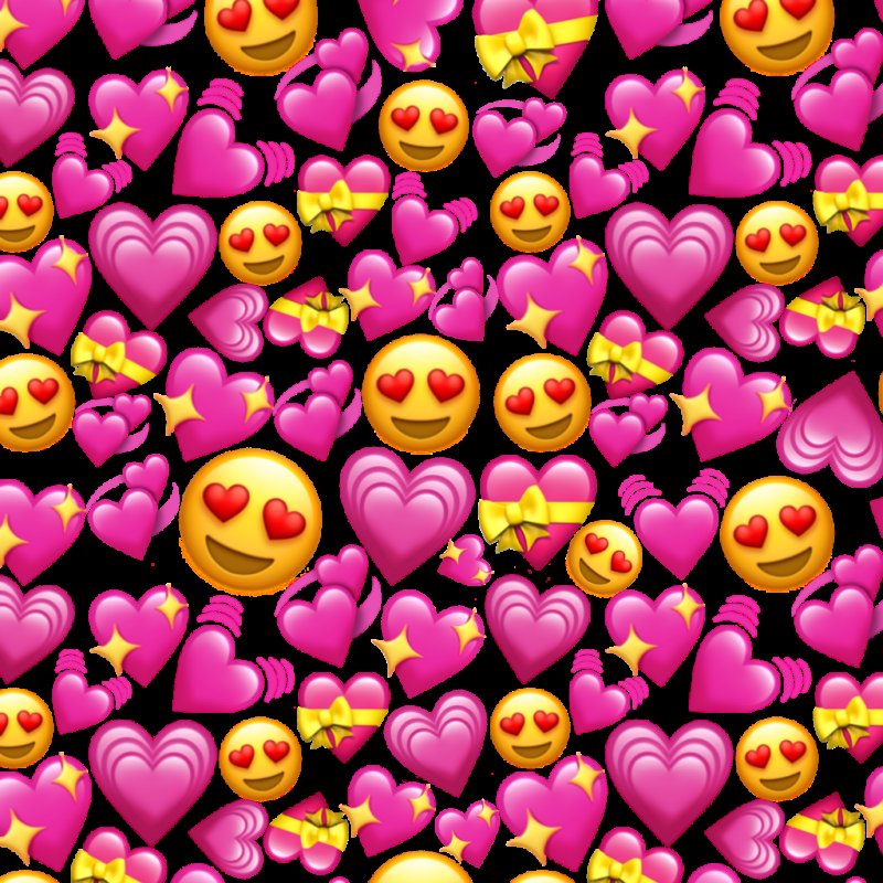 Много сердечек