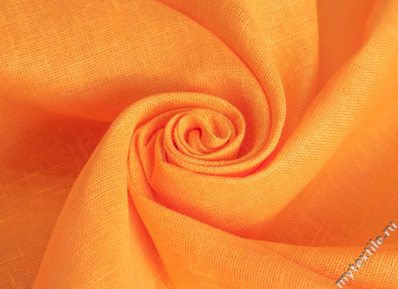 Оранжевый лен