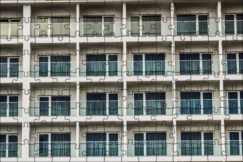 Дом с балконами многоэтажный