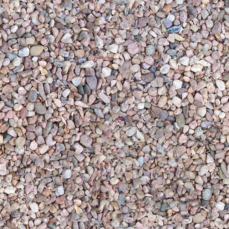 Гравийная отсыпка Речной гравий