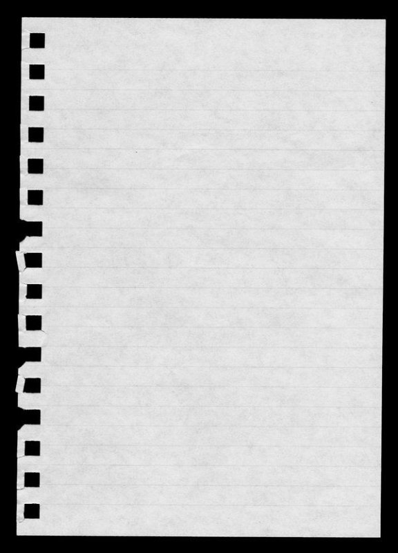 Лист блокнота