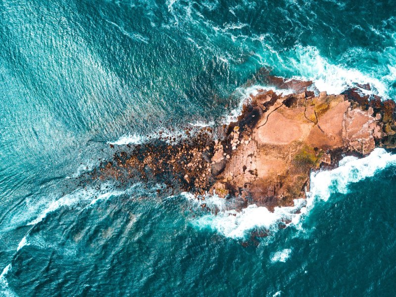 Океан вид сверху