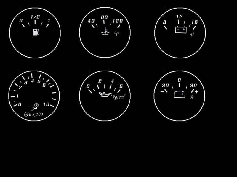 Панель приборов и управление ГАЗ 53