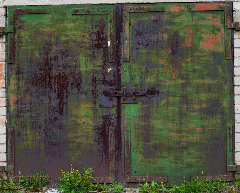 Гаражные ворота текстура