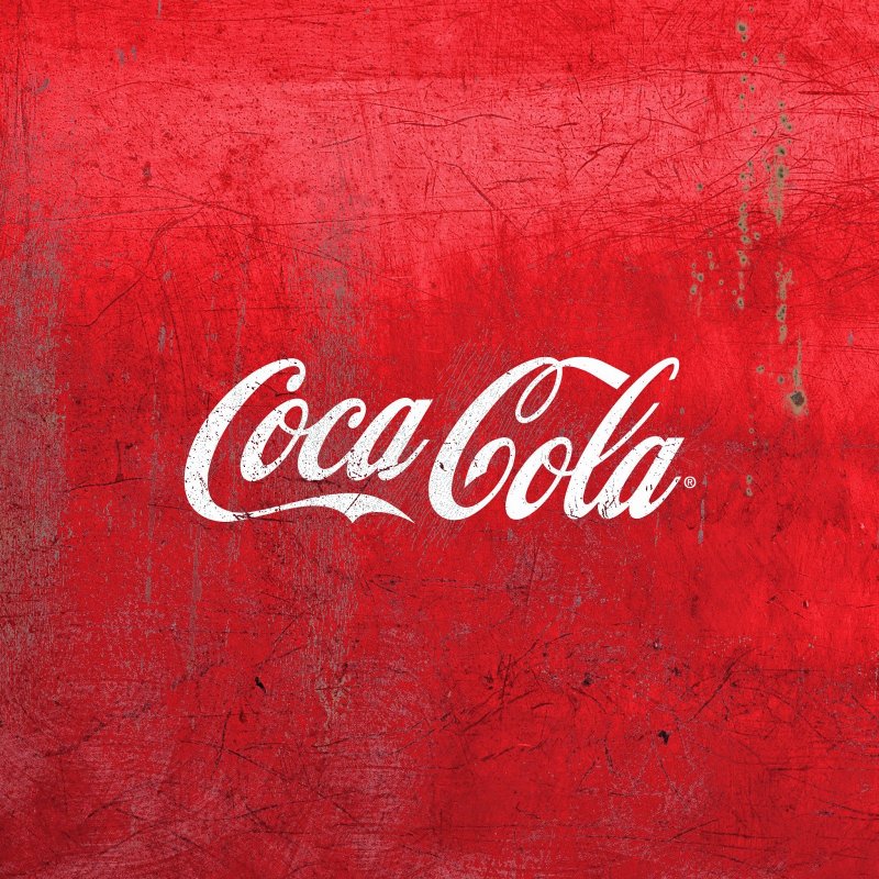 Этикетка банки колы