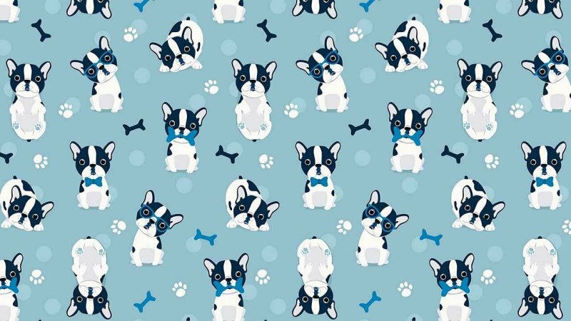 Фон собачки