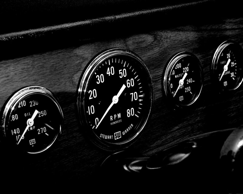 1964 Dodge приборная панель