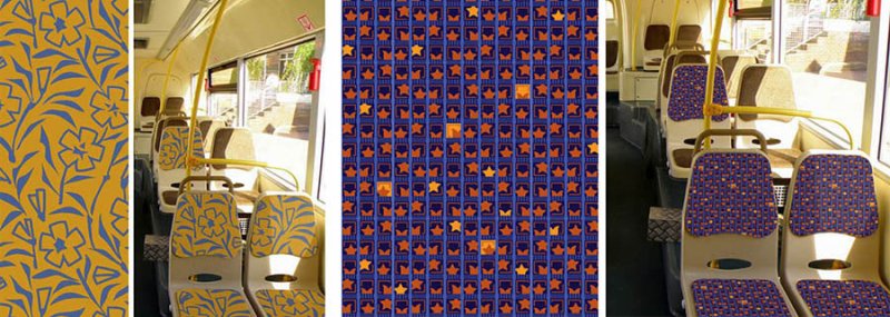 Сиденья в автобусе