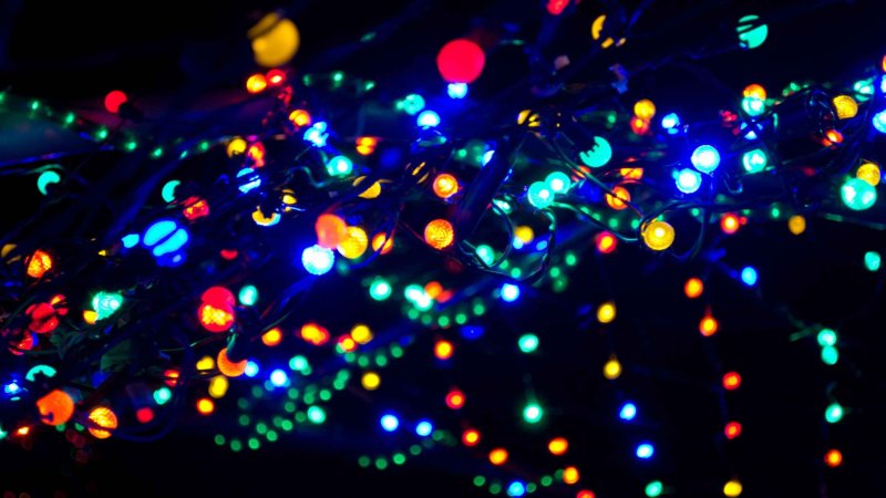 Гирлянда обои