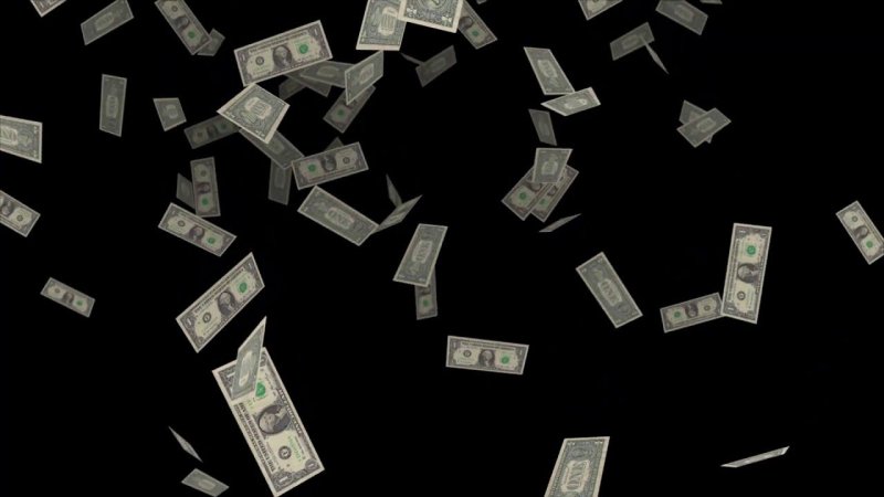 Летающие деньги