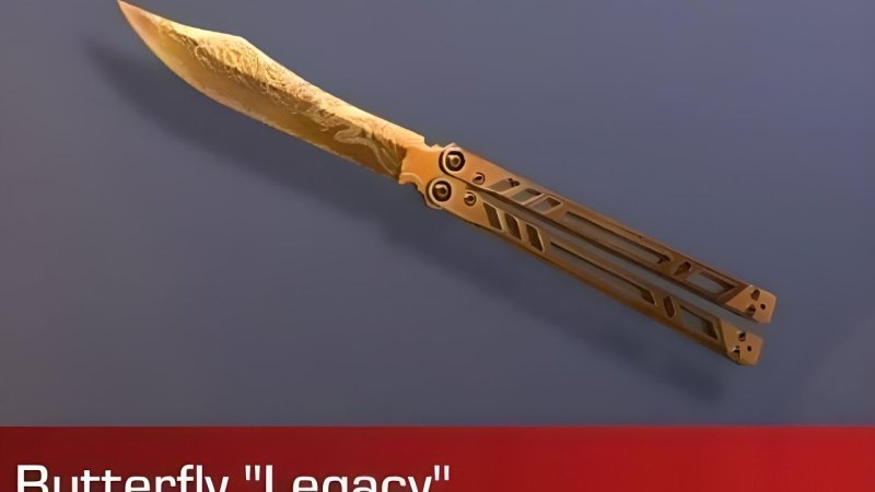 Нож Баттерфляй стандофф 2