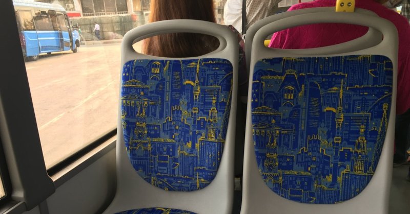 Сиденья в автобусе