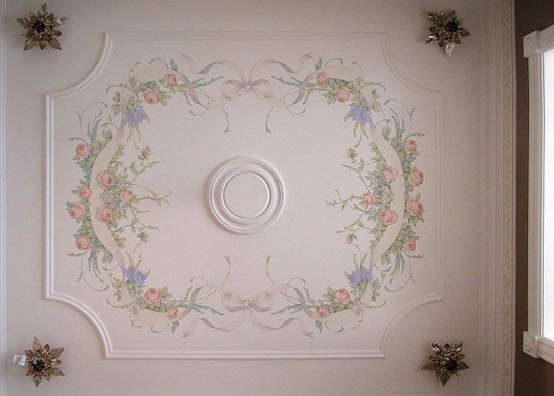 Альфрейная роспись Ренессанс